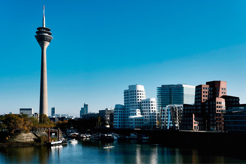 Düsseldorf Stadtansicht