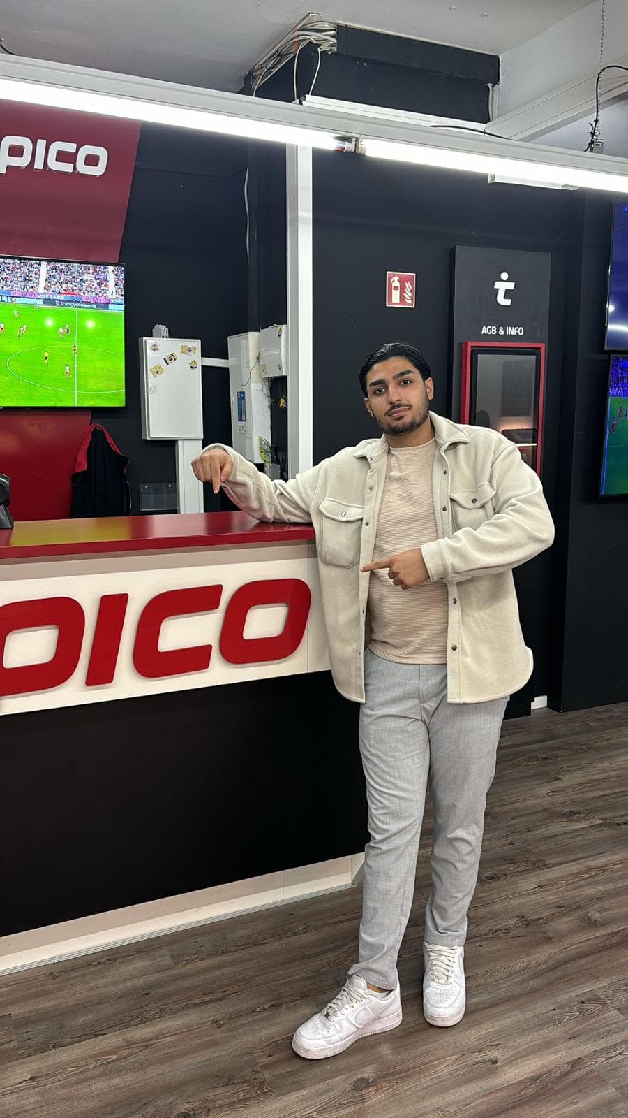 Markenauftritt am Tipico Promotionstand